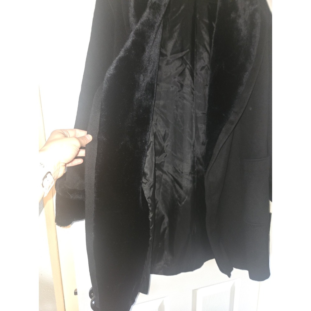Vintage The Limited Black Wool‎ Jacket Size S - Picture 3 of 9
